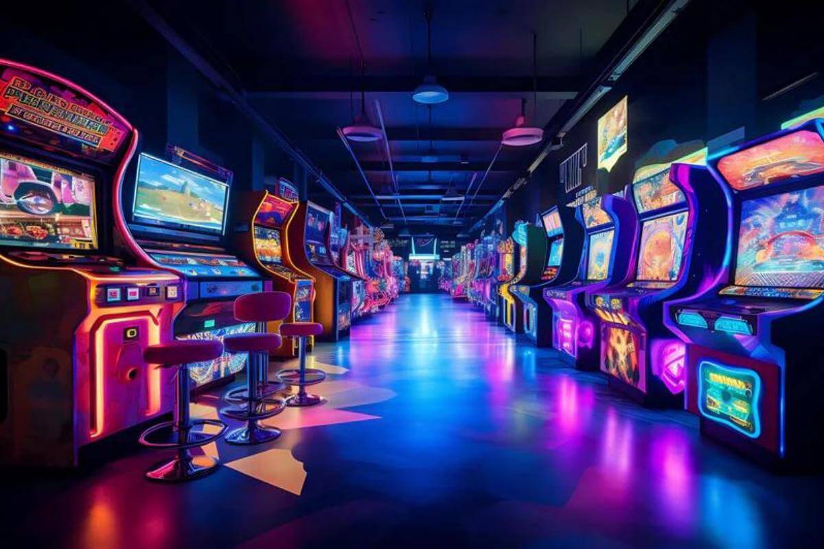Arcade Shape Booth The Thrill of Arcade Games and Photo Booths – GotArcades.com